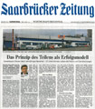 Saarbrücker Zeitung - 10 Jahre Gewerbepark Bliesen